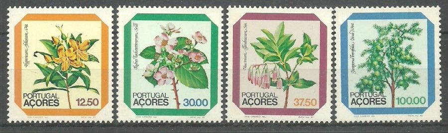Znaczek Azory 1983 Mi 358-361 Czyste **