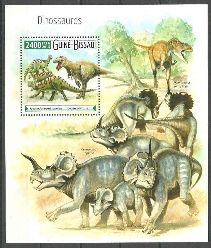Znaczek Gwinea Bissau 2015 Mi bl 1398 Czyste **