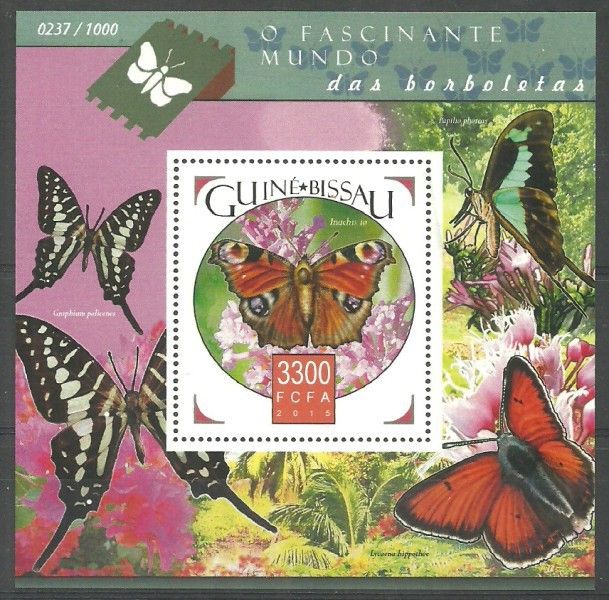 Znaczek Gwinea Bissau 2015 Mi bl 1447 Czyste **