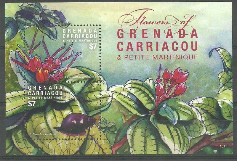 Znaczek Grenada / Carriacou i Petite Martinique 2016 Mi bl 735 Czyste **