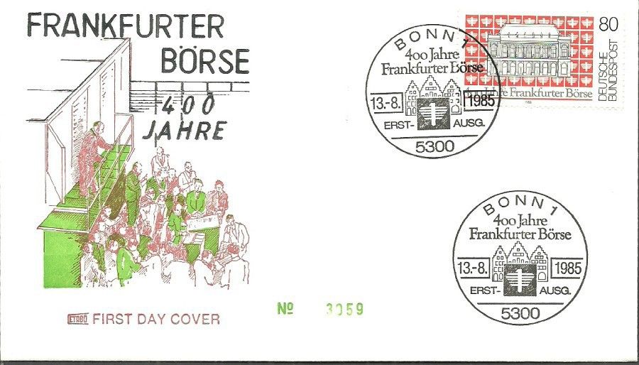 Znaczek Niemcy 1985 Mi 1257 FDC