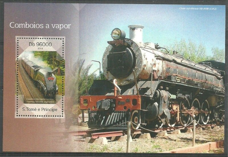 Znaczek Wyspy Św. Tomasza i Książęca 2014 Mi bl 1009 Czyste **