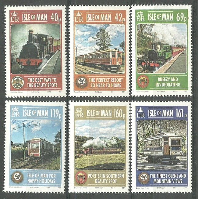 Znaczek Wyspa Man 2013 Mi 1860-1865 Czyste **