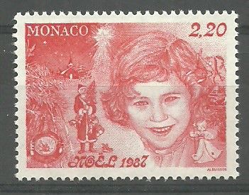 Znaczek Monako 1987 Mi 1828 Czyste **