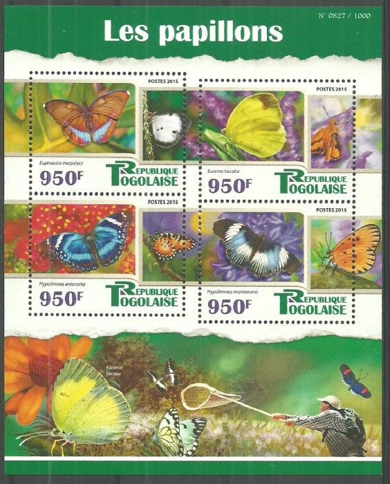 Znaczek Togo 2015 Mi ark 6993-6996 Czyste **