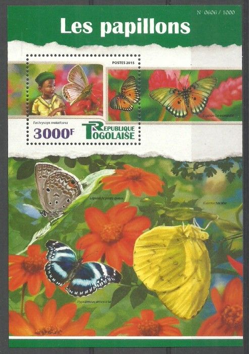 Znaczek Togo 2015 Mi bl 1215 Czyste **