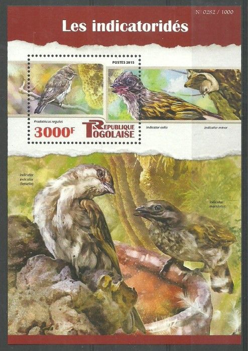 Znaczek Togo 2015 Mi bl 1218 Czyste **