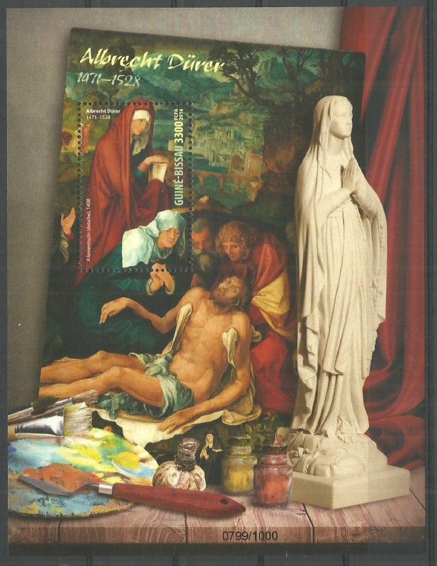 Znaczek Gwinea Bissau 2016 Mi bl 1477 Czyste **