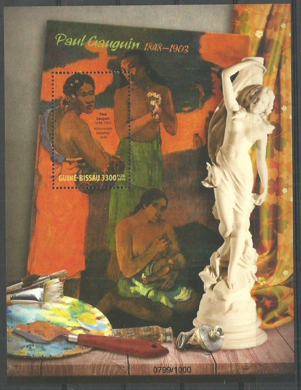 Znaczek Gwinea Bissau 2016 Mi bl 1480 Czyste **
