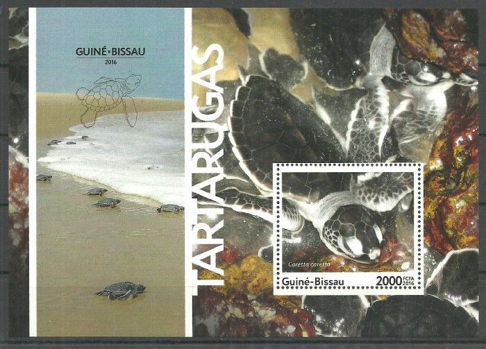 Znaczek Gwinea Bissau 2016 Mi bl 1507 Czyste **