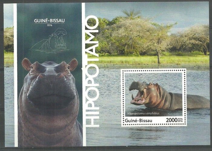 Znaczek Gwinea Bissau 2016 Mi bl 1509 Czyste **