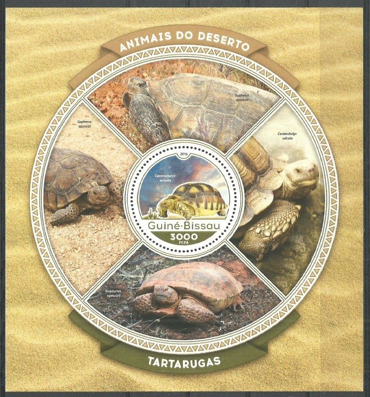Znaczek Gwinea Bissau 2016 Mi bl 1521 Czyste **