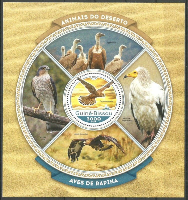 Znaczek Gwinea Bissau 2016 Mi bl 1524 Czyste **