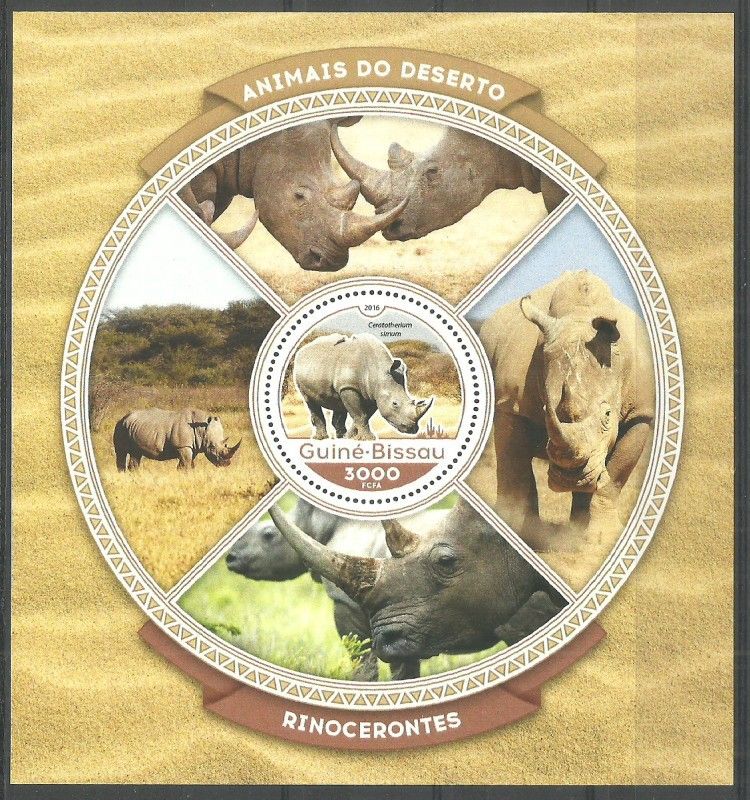 Znaczek Gwinea Bissau 2016 Mi bl 1526 Czyste **