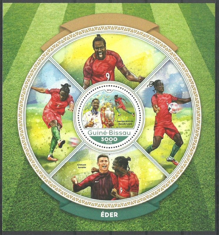 Znaczek Gwinea Bissau 2016 Mi bl 1529 Czyste **