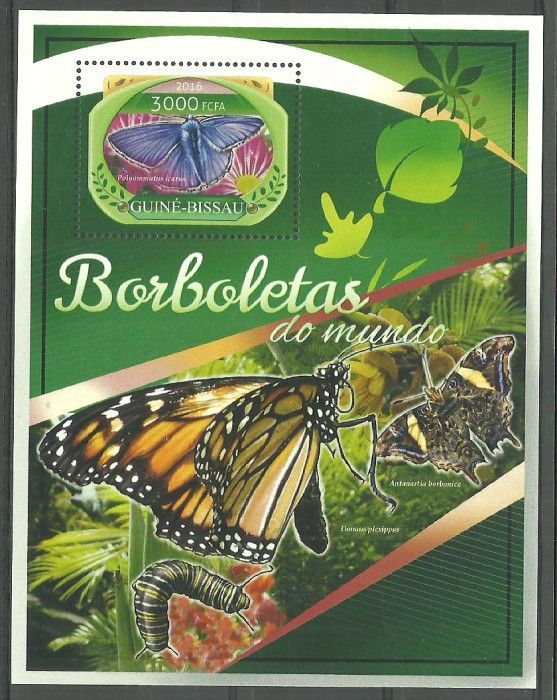 Znaczek Gwinea Bissau 2016 Mi bl 1540 Czyste **