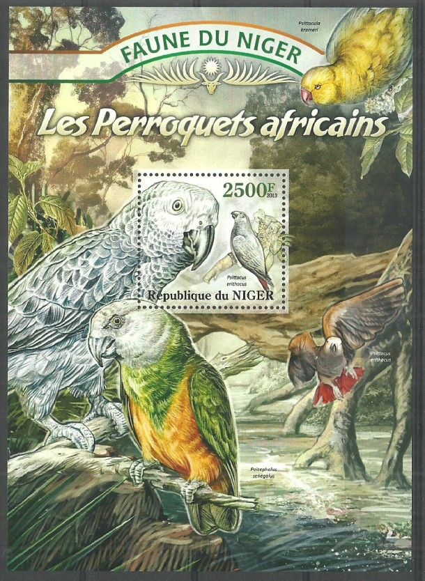 Znaczek Niger 2013 Mi bl 156 Czyste **