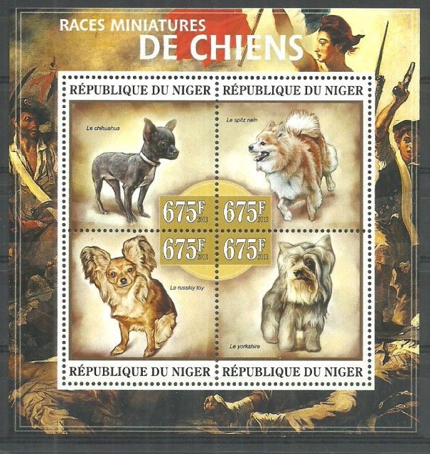 Znaczek Niger 2013 Mi ark 2162-2165 Czyste **