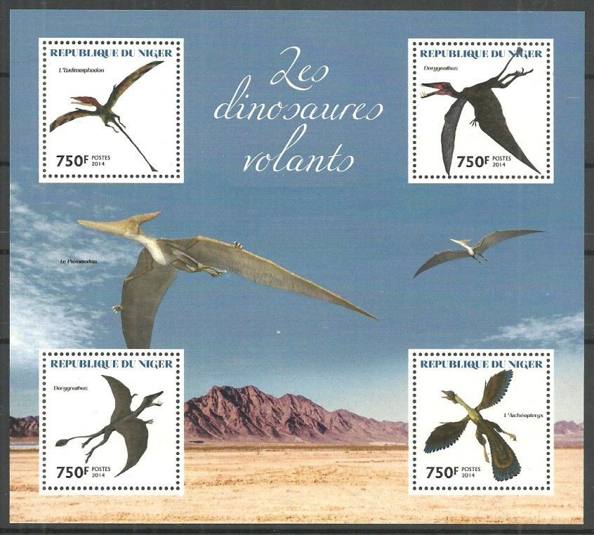 Znaczek Niger 2014 Mi ark 2927-2930 Czyste **
