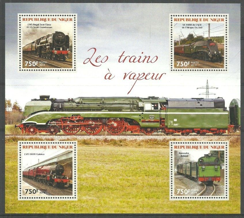 Znaczek Niger 2014 Mi ark 2967-2970 Czyste **