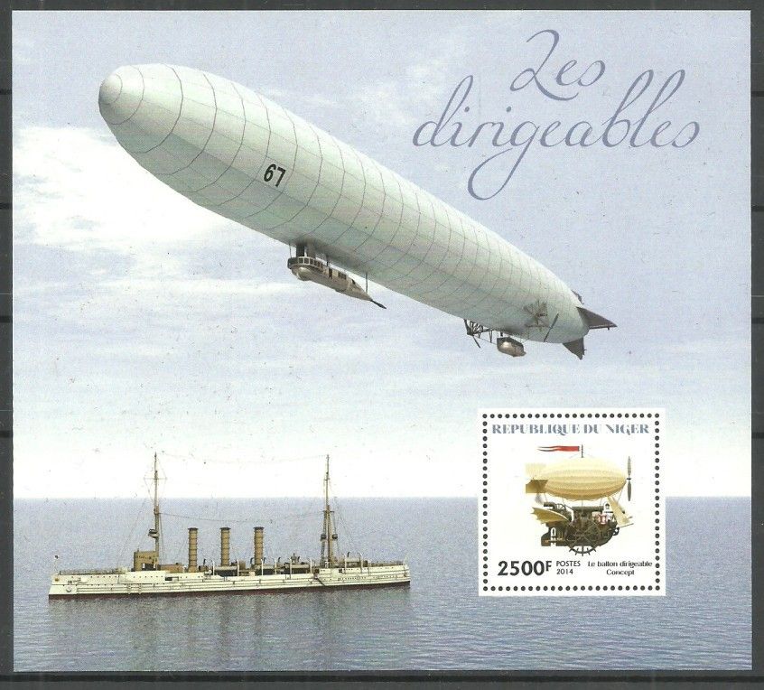 Znaczek Niger 2014 Mi bl 339 Czyste **