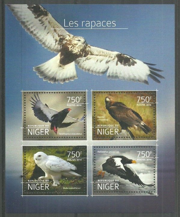 Znaczek Niger 2014 Mi ark 3194-3197 Czyste **