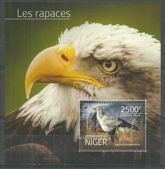 Znaczek Niger 2014 Mi bl 383 Czyste **