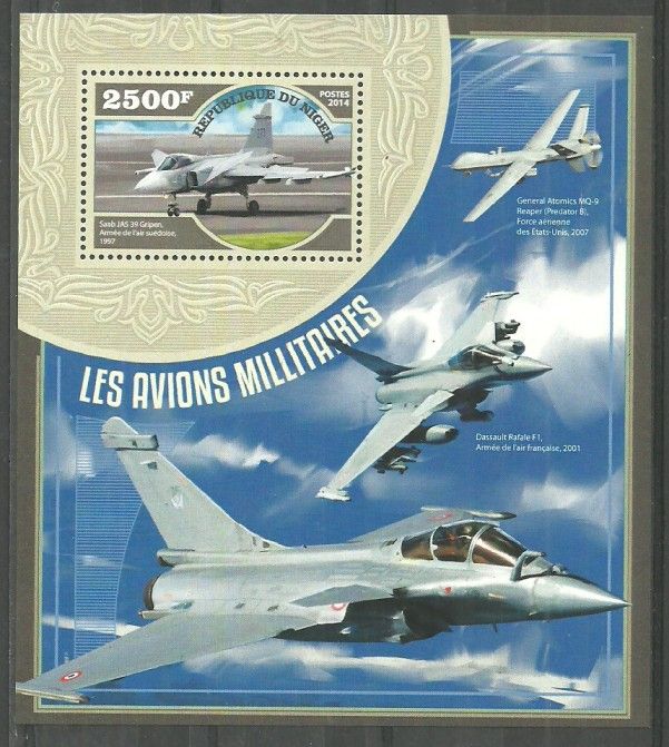 Znaczek Niger 2014 Mi bl 392 Czyste **