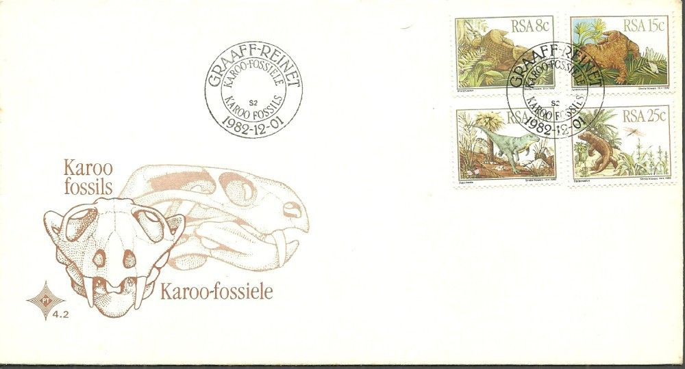 Znaczek Republika Południowej Afryki 1982 Mi 622-625 FDC