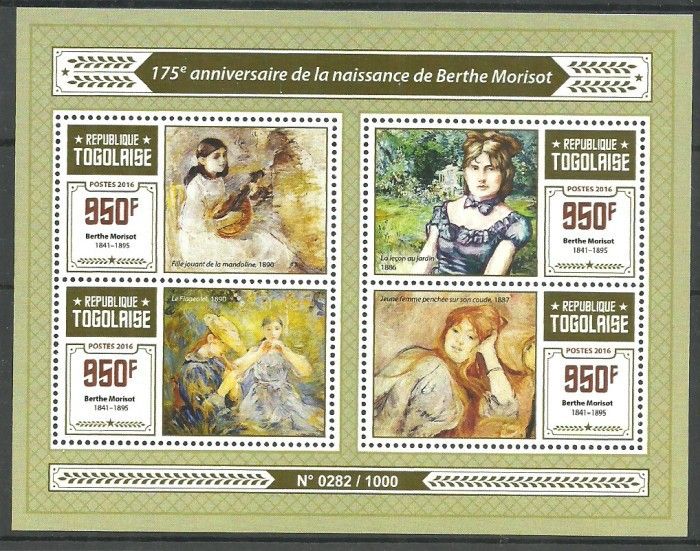 Znaczek Togo 2016 Mi ark 7234-7237 Czyste **