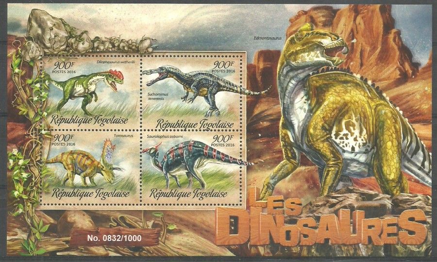 Znaczek Togo 2016 Mi ark 7389-7392 Czyste **