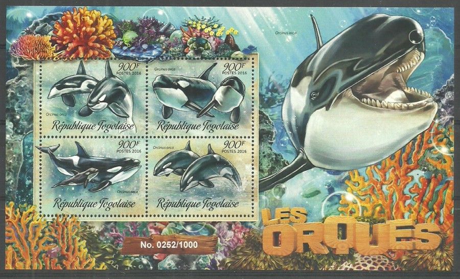 Znaczek Togo 2016 Mi ark 7464-7467 Czyste **