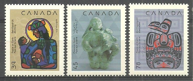 Znaczek Kanada 1990 Mi 1203-1205 Czyste **