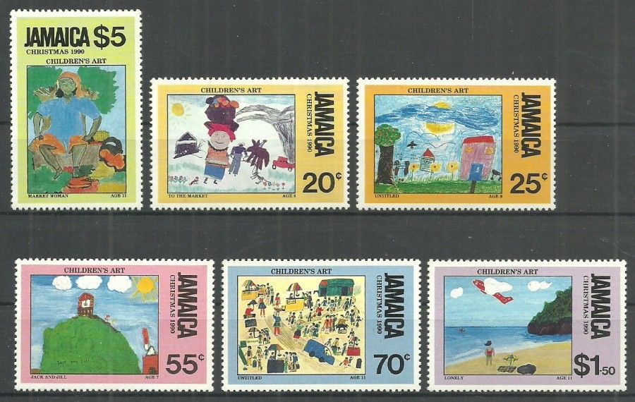 Znaczek Jamajka 1990 Mi 746-751 Czyste **