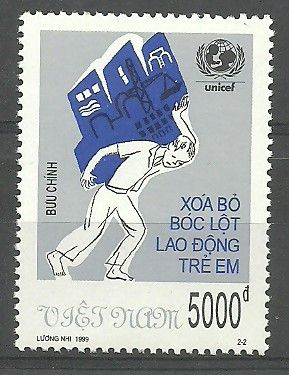 Znaczek Wietnam 1999 Mi 2998 Czyste **