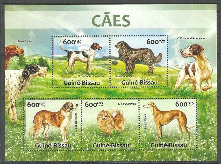 Znaczek Gwinea Bissau 2013 Mi ark 6590-3594 Czyste **