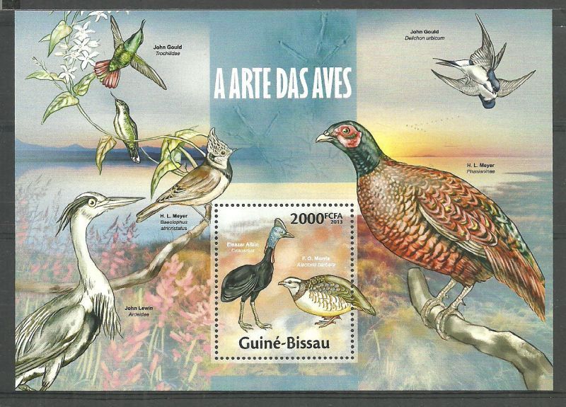 Znaczek Gwinea Bissau 2013 Mi bl 1171 Czyste **