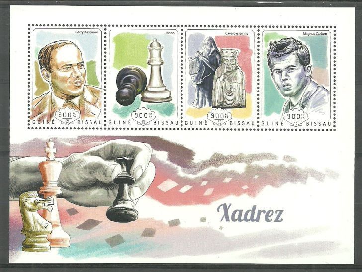 Znaczek Gwinea Bissau 2014 Mi ark 7461-7464 Czyste **