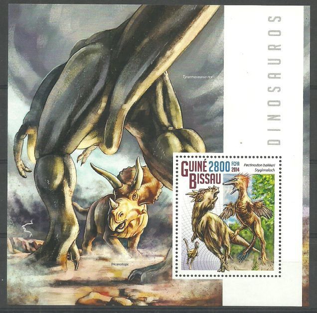 Znaczek Gwinea Bissau 2014 Mi bl 1310 Czyste **