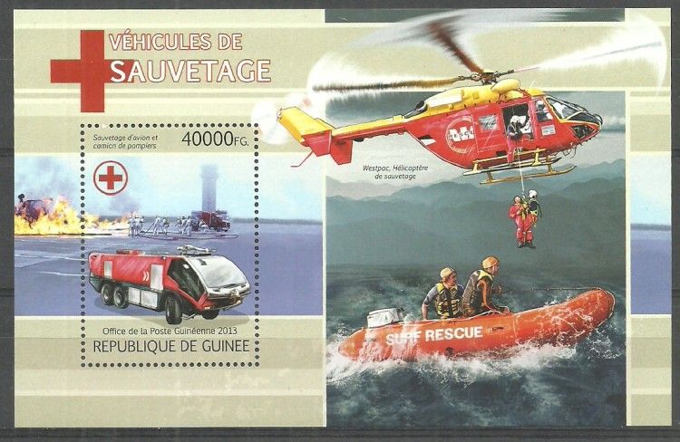Znaczek Gwinea 2013 Mi bl 2202 Czyste **