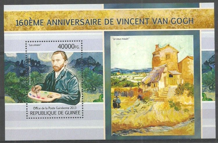 Znaczek Gwinea 2013 Mi bl 2210 Czyste **