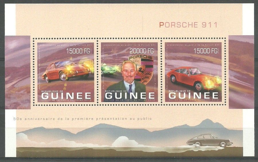 Znaczek Gwinea 2013 Mi ark 9910-9912 Czyste **