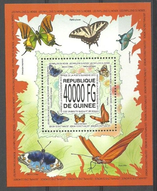 Znaczek Gwinea 2013 Mi bl 2290 Czyste **