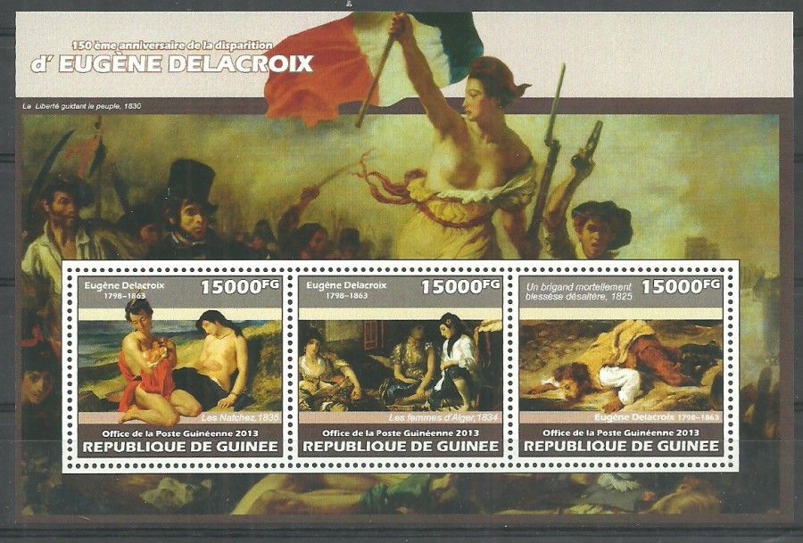 Znaczek Gwinea 2013 Mi ark 10137-10139 Czyste **