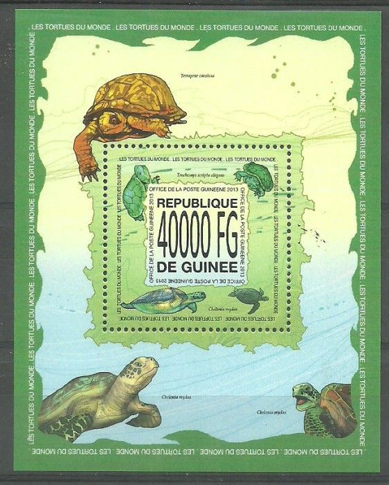 Znaczek Gwinea 2013 Mi bl 2295 Czyste **