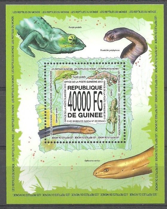 Znaczek Gwinea 2013 Mi bl 2296 Czyste **