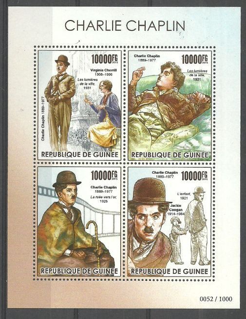 Znaczek Gwinea 2015 Mi ark 11328-11331 Czyste **