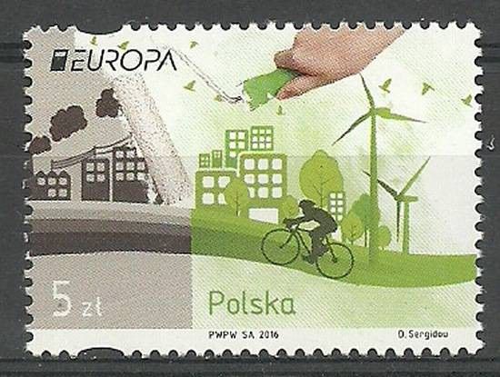 Znaczek Polska 2016 Mi 4831 Czyste **