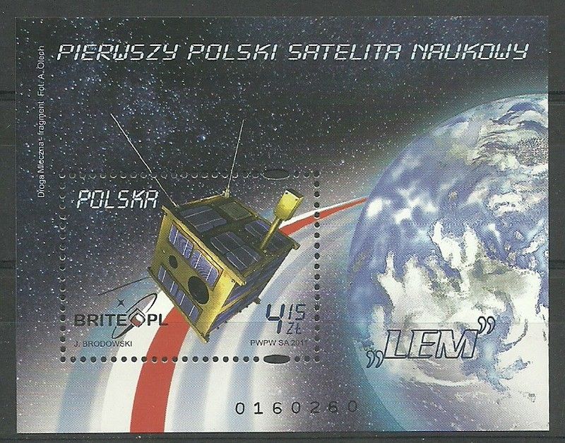 Znaczek Polska 2011 Mi bl 200 Fi bl 232 Czyste **