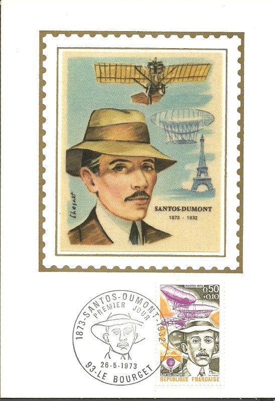 Znaczek Francja 1973 Mi S1834 Karta Max